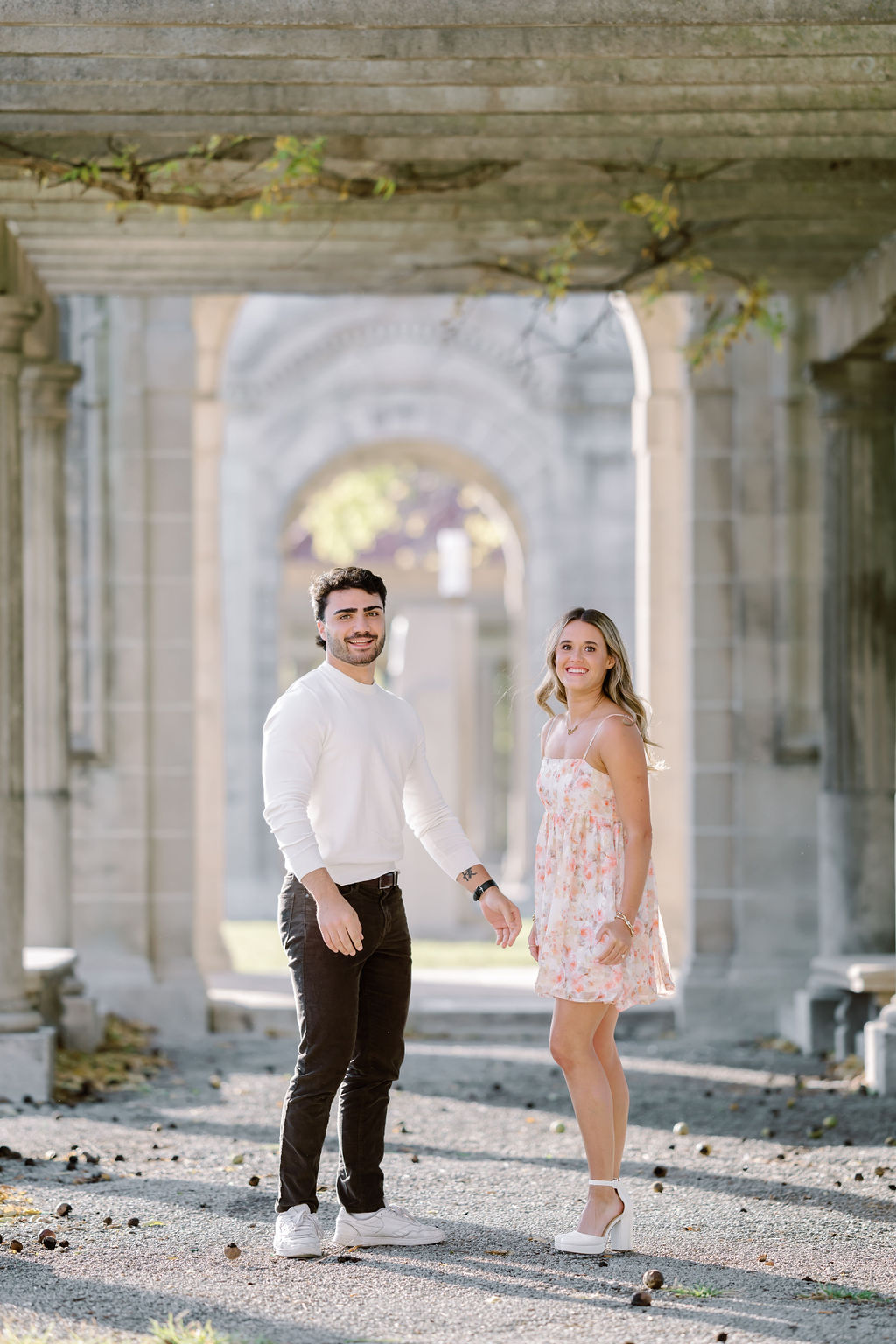 kansas city kessler park engagement portrait