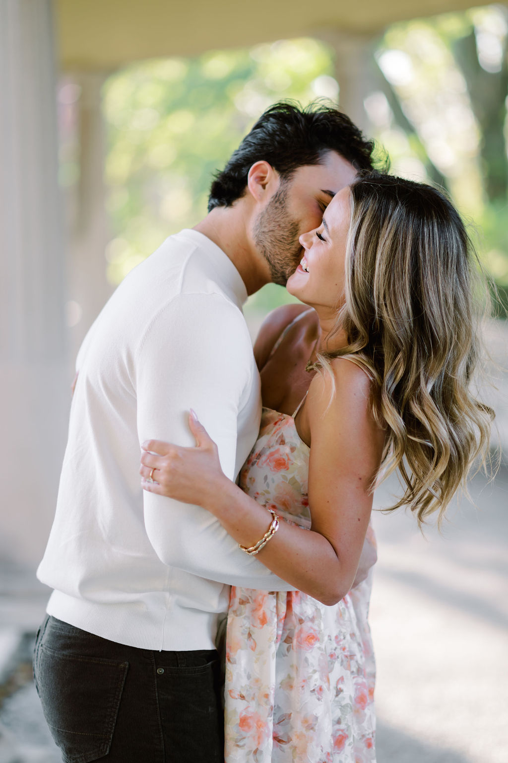 kansas city kessler park engagement portrait