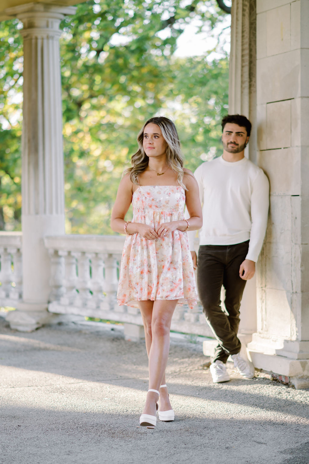 kansas city kessler park engagement portrait