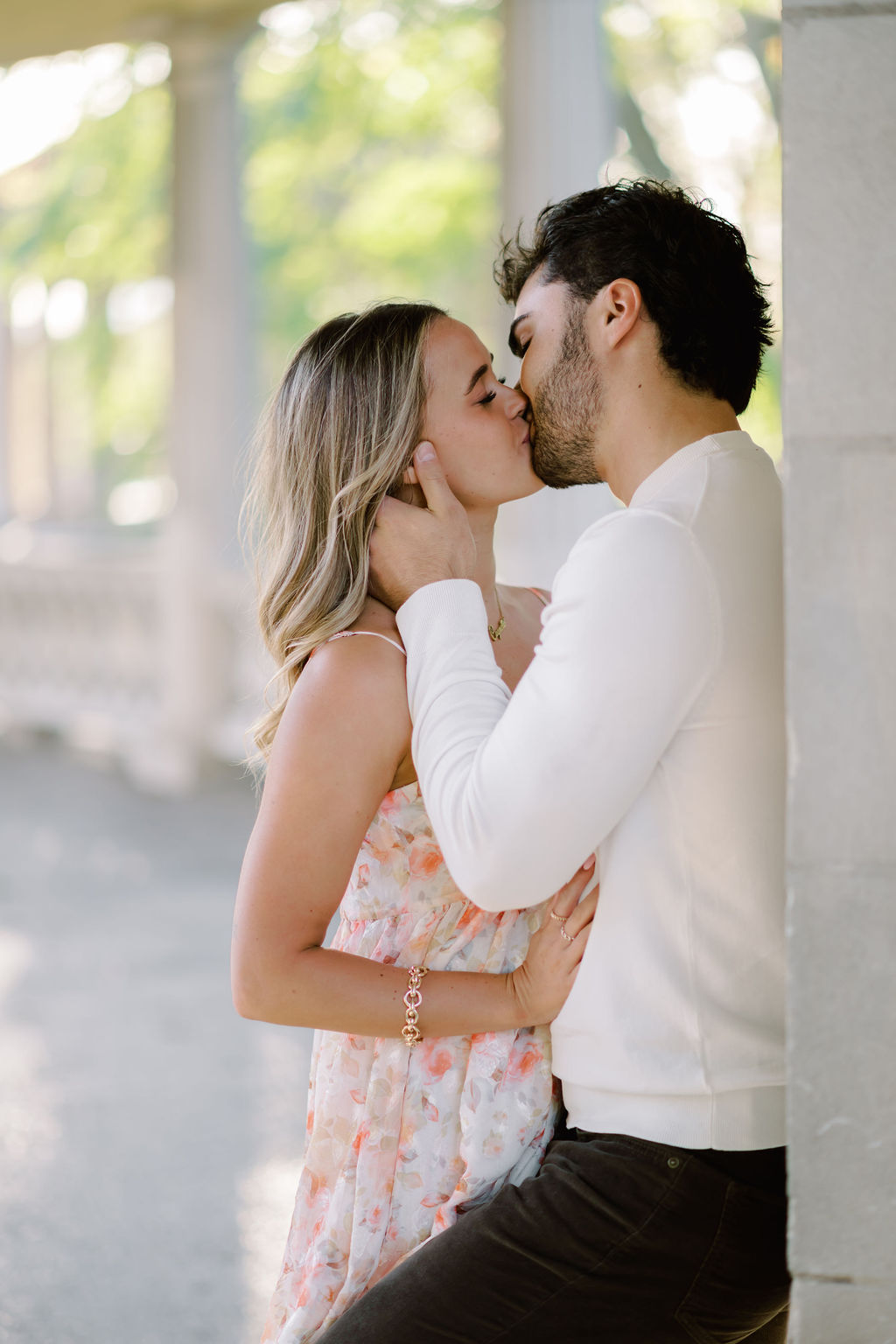 kansas city kessler park engagement portrait