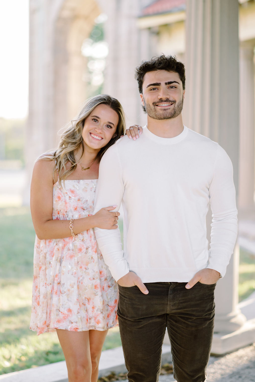 kansas city kessler park engagement portrait